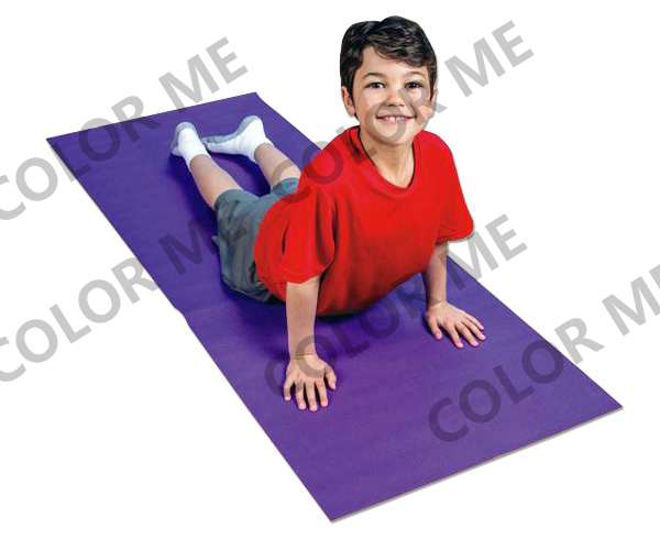 紫色瑜伽垫
